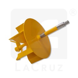 121487, 504446 - Grégoire upper left fan rotor with shaft, markets:  []string{"A", "B", "AU"}