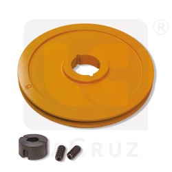 280017 (280028 + 230006) - Grègoire upper pulley with taper lock Ø 300 mm, markets:  []string{"A", "B", "AU"}