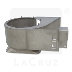 355170 - Grégoire right fan case - stainless steel, markets:  []string{"A", "B", "AU"}